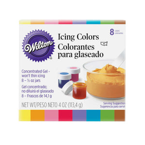 Wilton Icing Colours Set of 8