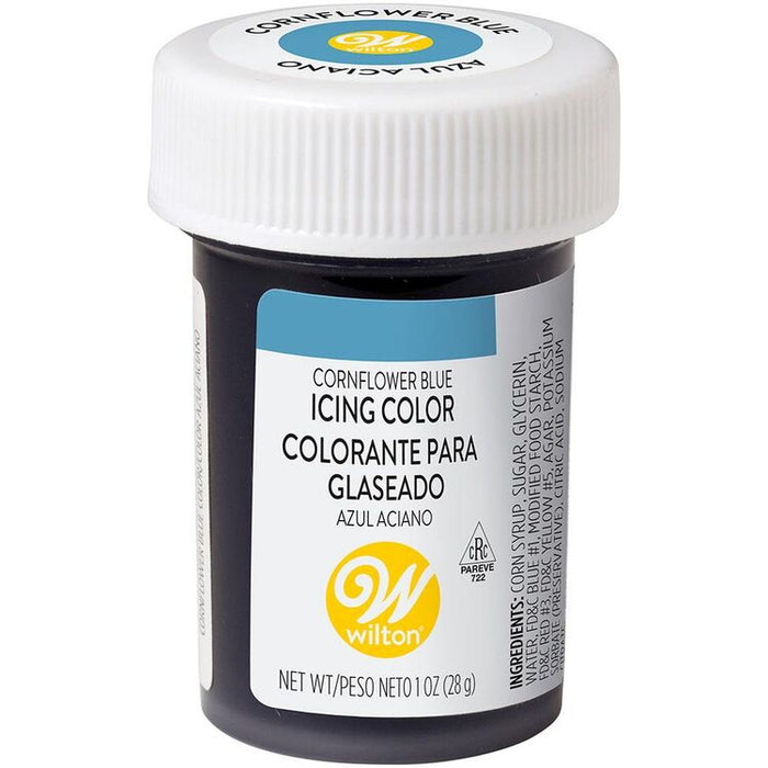 Wilton Icing Colour 1oz, Cornflower Blue
