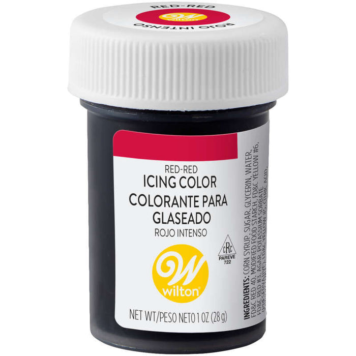 Wilton Icing Colour 1oz, Red-Red