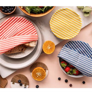 Danesco Beeswax Food Wraps 3pk, Stripes