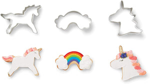 Fox Run Cookie Cutter Set, Unicorn