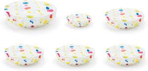 Fox Run Plastic Bowl Covers, Dots