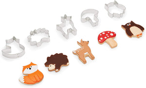 Fox Run Woodland Animals Cookie Cutter Set