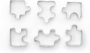 Fox Run Cookie Cutter Set, Puzzle Piece