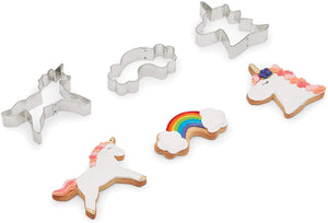 Fox Run Cookie Cutter Set, Unicorn