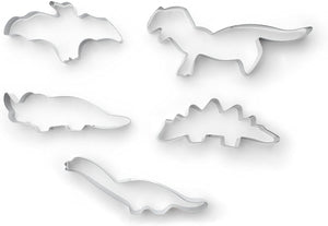 Fox Run Cookie Cutter Set, Dinosaur