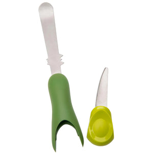 il Piatto Pieno Avocado Spreader & Knife Set