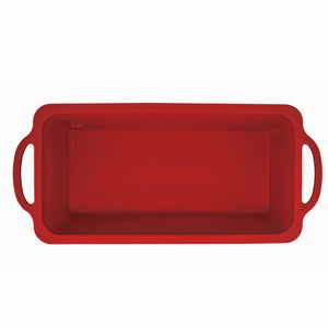A La Tarte Silicone Loaf Pan, Red