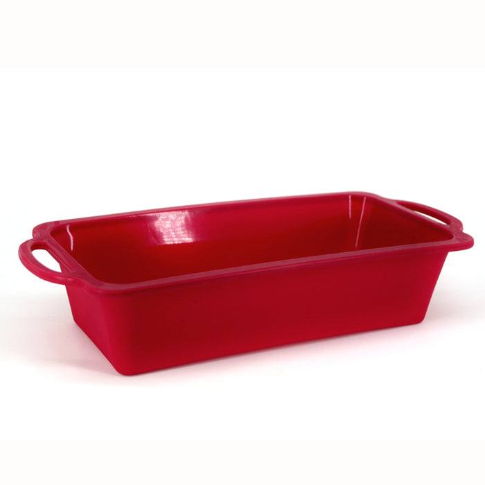 A La Tarte Silicone Loaf Pan, Red