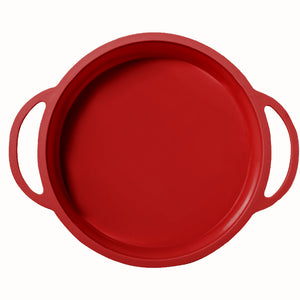 A La Tarte Silicone Round Cake Pan 20 cm | 8 Inch, Red