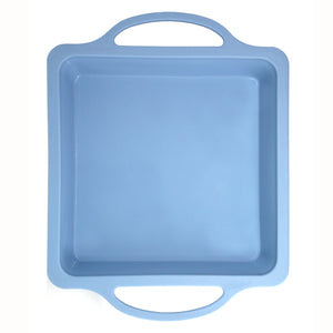 A La Tarte Silicone Square Cake Pan 23 cm | 9 Inch, Sky Blue