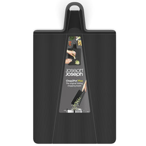 Joseph Joseph Chop2Pot™ Plus Folding Chopping Board, Large Black