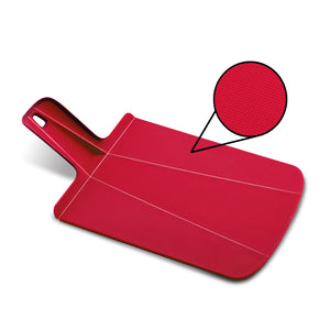 Joseph Joseph Chop2Pot™ Plus Folding Chopping Board, Red