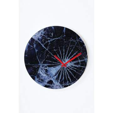 Abbott Shattered Glass Clock