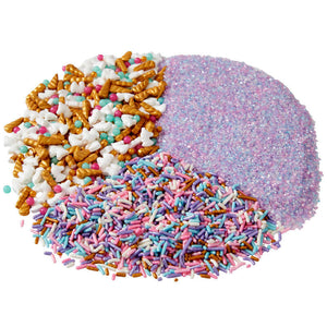 Wilton 3-Cell Sprinkles Set, Magic Unicorn Mix