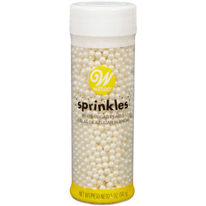 Wilton Sugar Pearl Sprinkles, White