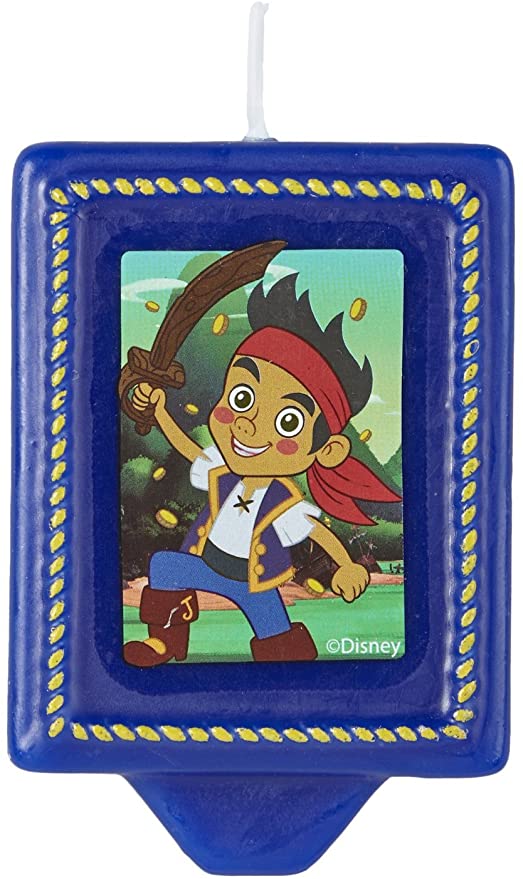Wilton Disney Jake and The Never Land Pirates Birthday Candle