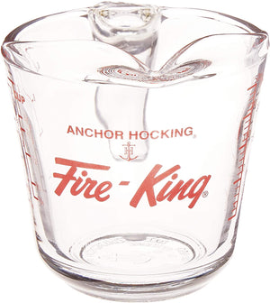 Anchor Hocking Fire King Glass Measuring Cup, 1-Cup