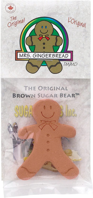 Brown Sugar Bear Original Sugar Saver and Softener, Gingerbread
