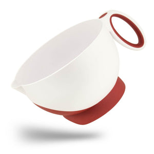 Cuisipro Deluxe Batter Bowl, Red