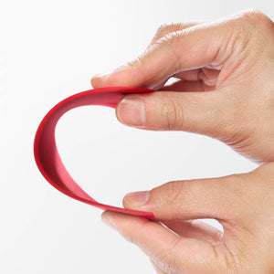 Cuisipro Flexible Bowl Scraper, Red