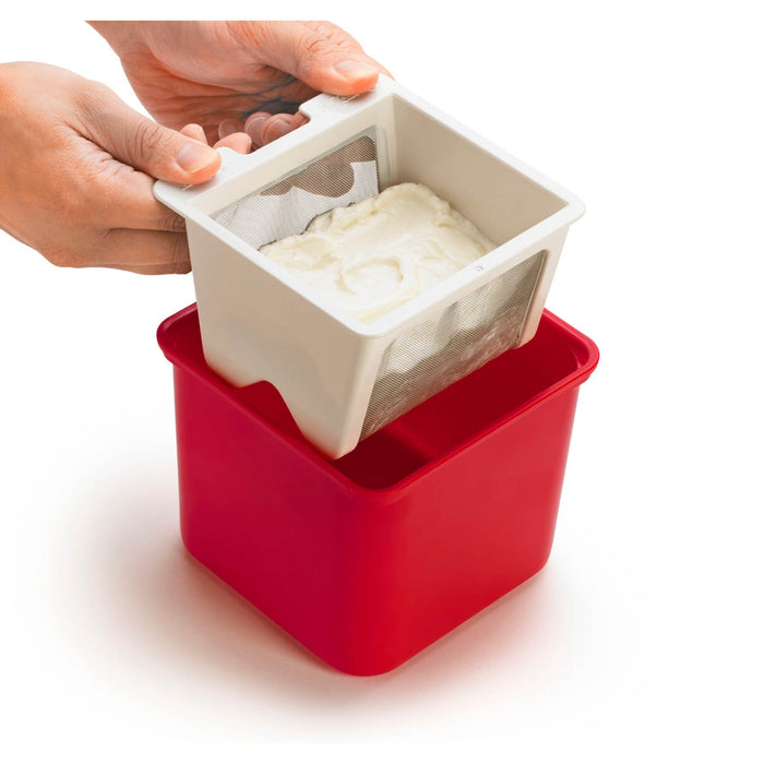 Cuisipro Cheese/Yogurt Maker, Red