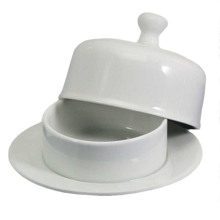 BIA Round Butter Dish Round with Cover