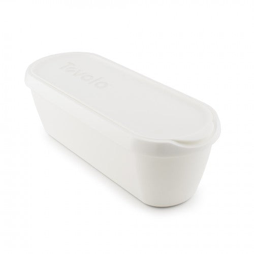 Tovolo Glide-A-Scoop Ice Cream Tub 2.5qt, White