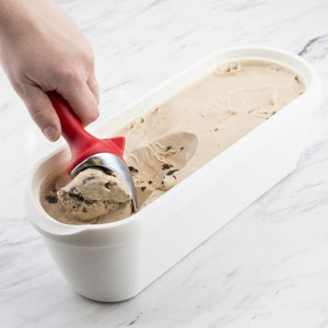 Tovolo Glide-A-Scoop Ice Cream Tub 2.5qt, White