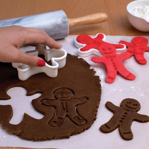 Tovolo Cookie Cutter Set of 6, Ginger Boys