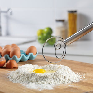 Tovolo Stainless Steel Danish Dough Whisk 12 Inch