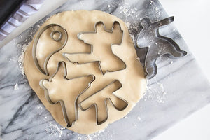 Fox Run Karate Cookie Cutter Set