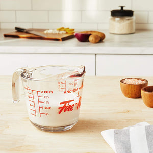 Anchor Hocking Fire King Glass Measuring Cup, 2-Cup