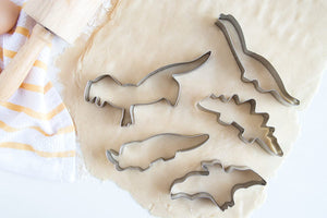 Fox Run Cookie Cutter Set, Dinosaur