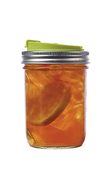 Jarware Mason Jar Wide Mouth Drink Lid