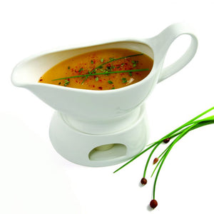 Norpro Gravy Boat with Warming Stand