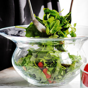 Natural Living Centrepiece Glass Bowl 33cm | 13-Inch