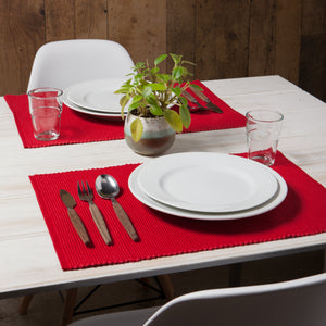 Danica Now Designs Spectrum Placemat, Chili Red