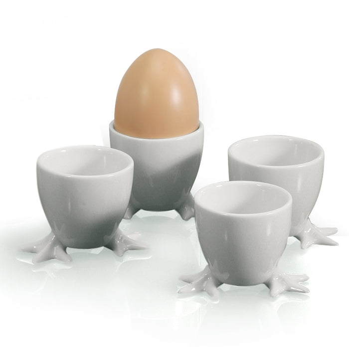 BIA Egg Cup Set of 4, Chicken Feet