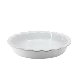 BIA Ruffled Pie Dish 10 Inch