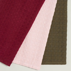 Danica Now Designs Mercantile Dishcloth Set of 3, Blush