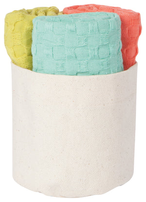 Danica Now Designs Mercantile Dishcloth Set of 3, Chartreuse