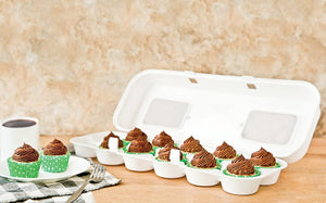 Bakelicious Cupcake Carton, White