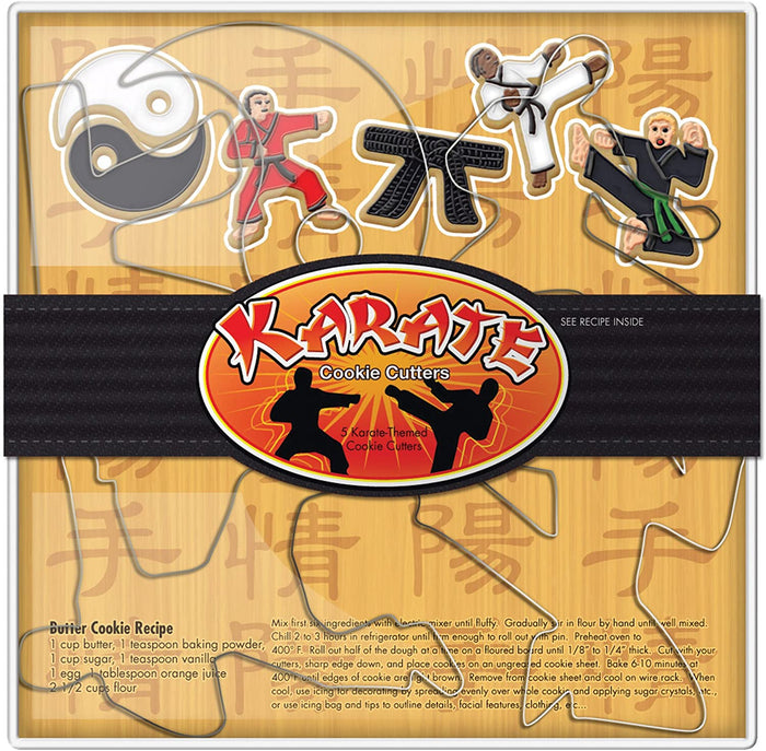 Fox Run Karate Cookie Cutter Set