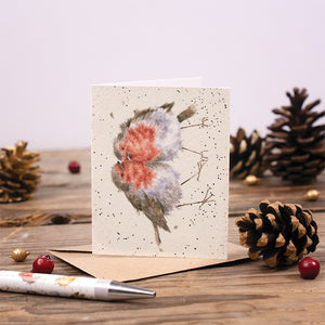 Wrendale Designs Mini Greeting Card, 'Birds of a Feather' Birds