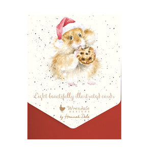 Wrendale Designs Greeting Card Set of 8, Christmas 'Christmas Cookies'