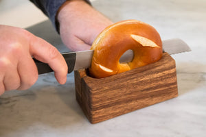Ironwood Bagel Miter Acacia Wood