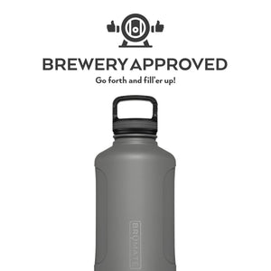 BruMate GROWL'R Growler 64oz, Stainless Steel