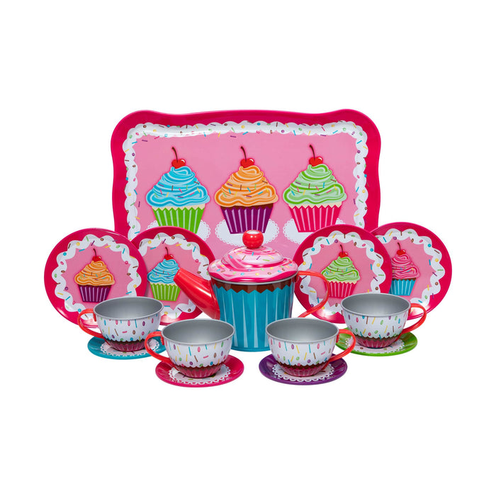 Schylling Kids Tea Set, Cupcakes
