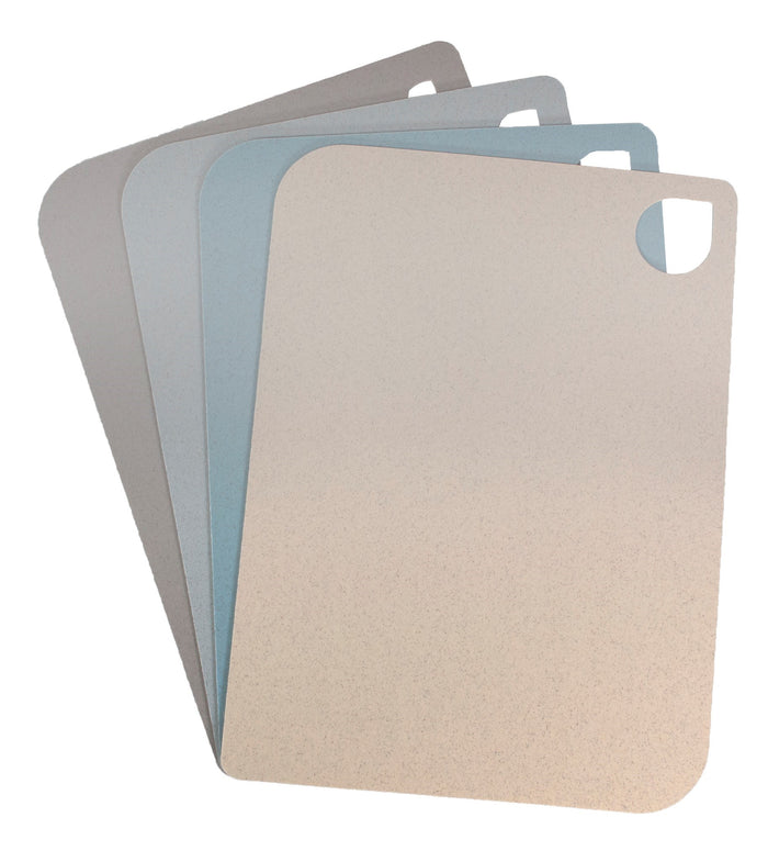 Kitchen Basics Cutting Board Mats Set of 4, Pastel Colours